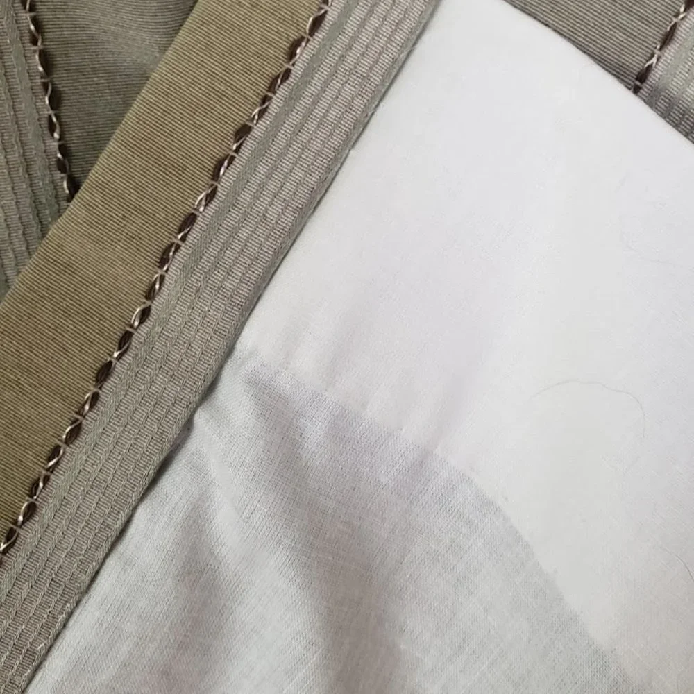 Custom Drapes Rod Pocket Tartan Plaid Heavy Twill Cotton 78W x 80L Lined Weight